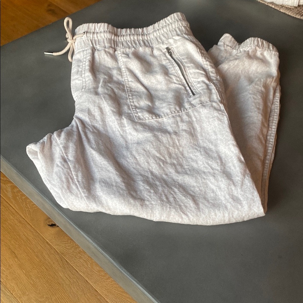 Athleta Light Gray Jogger Pants